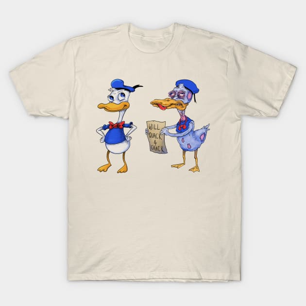 donald on ice T-Shirt by idrawcartoons